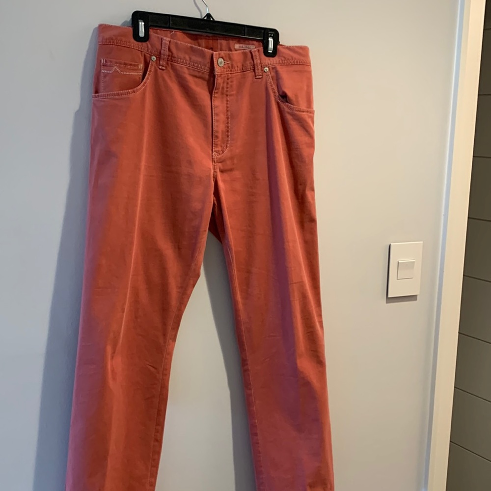 Men’s Alberto denim jeans in strawberry pink size 36. 34